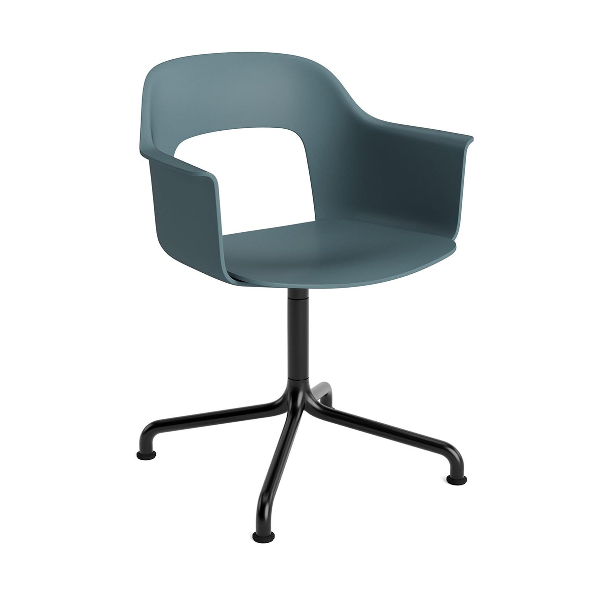 HAY Layout Armchair 251 with 4 Star Swivel Arc Base
