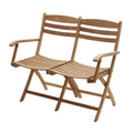 Fritz Hansen Selandia 2-Seater Garden Armchair