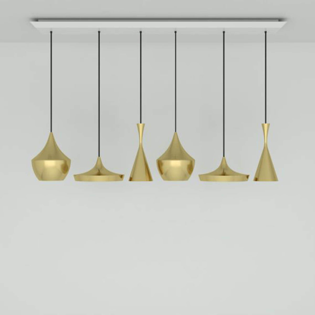Tom Dixon Beat Range Linear LED Pendant Light System