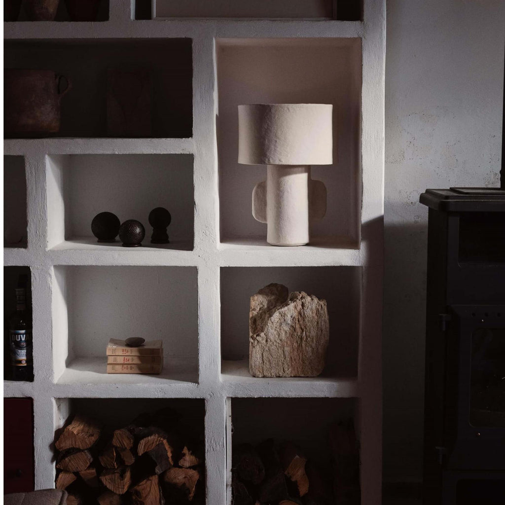 Serax 01 Table Lamp in Earth White