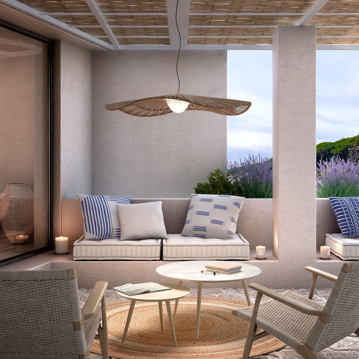 Bover Mediterrania S/105 Outdoor Pendant Light