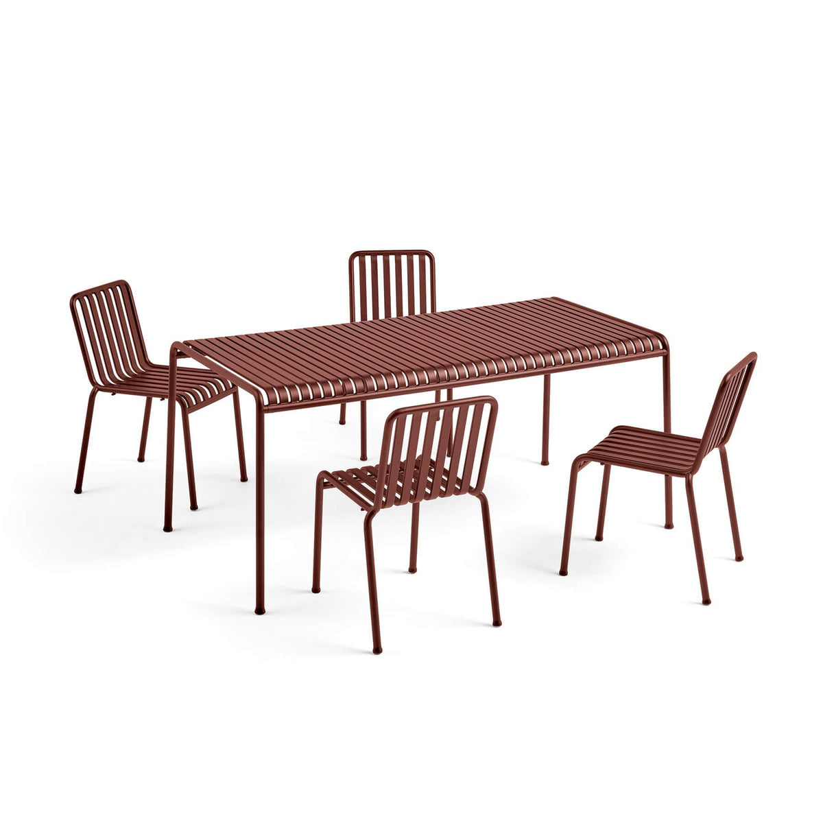HAY Palissade Garden Dining Set - Medium - Curated by Holloways Of Ludlow