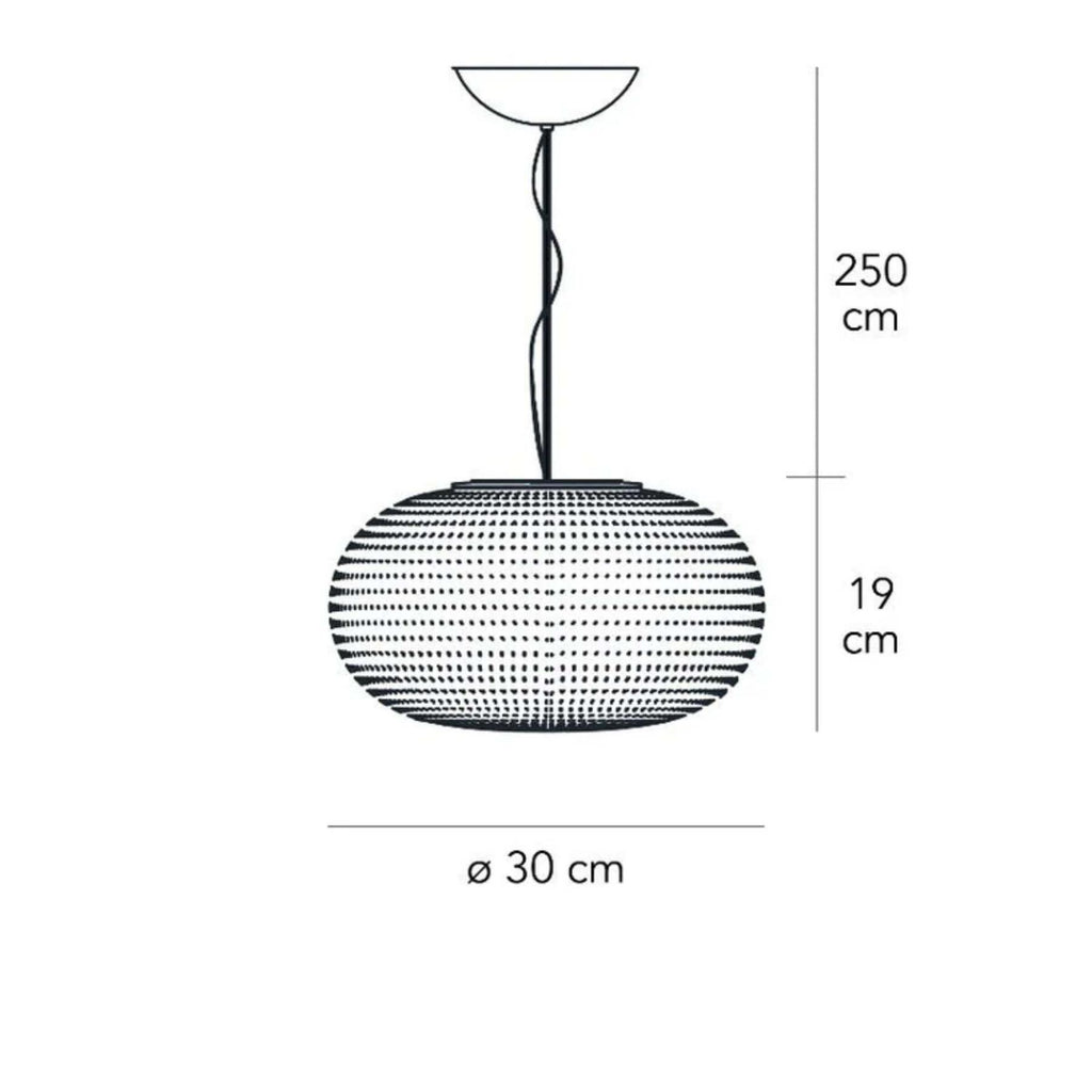 FontanaArte Bianca Pendant Light