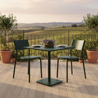 TIPTOE Outdoor Bistro Set with Square Table - Curated by Holloways of Ludlow