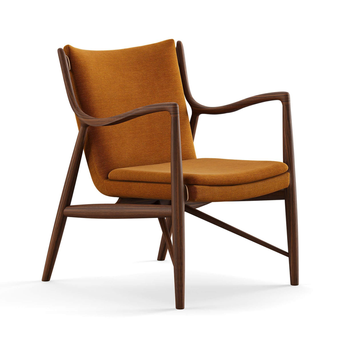 Finn Juhl The 45 Chair in Walnut