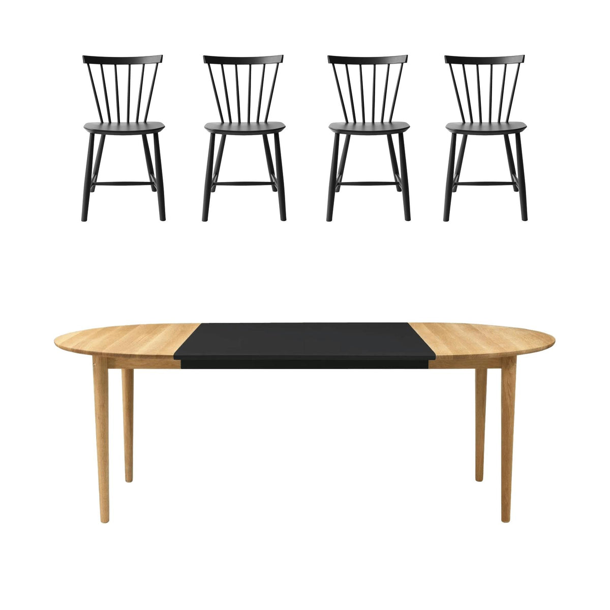FDB Mobler Kitchen Dining Table Set