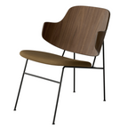 Audo Copenhagen The Penguin Lounge Chair with Upholstered Seat