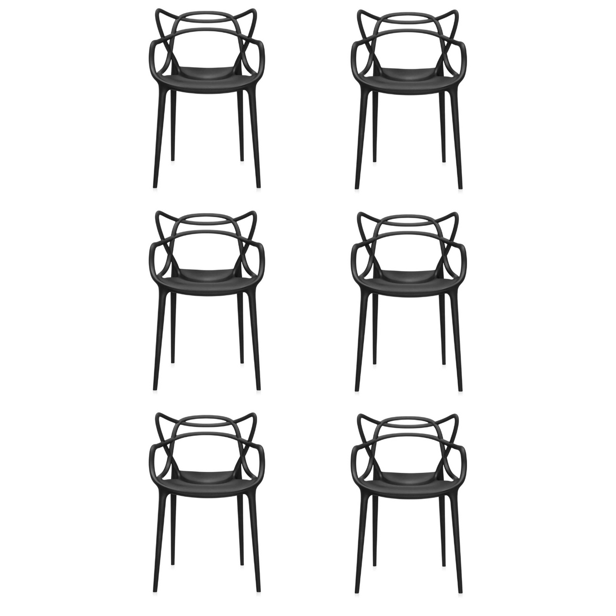 Kartell Masters Dining Chair Set