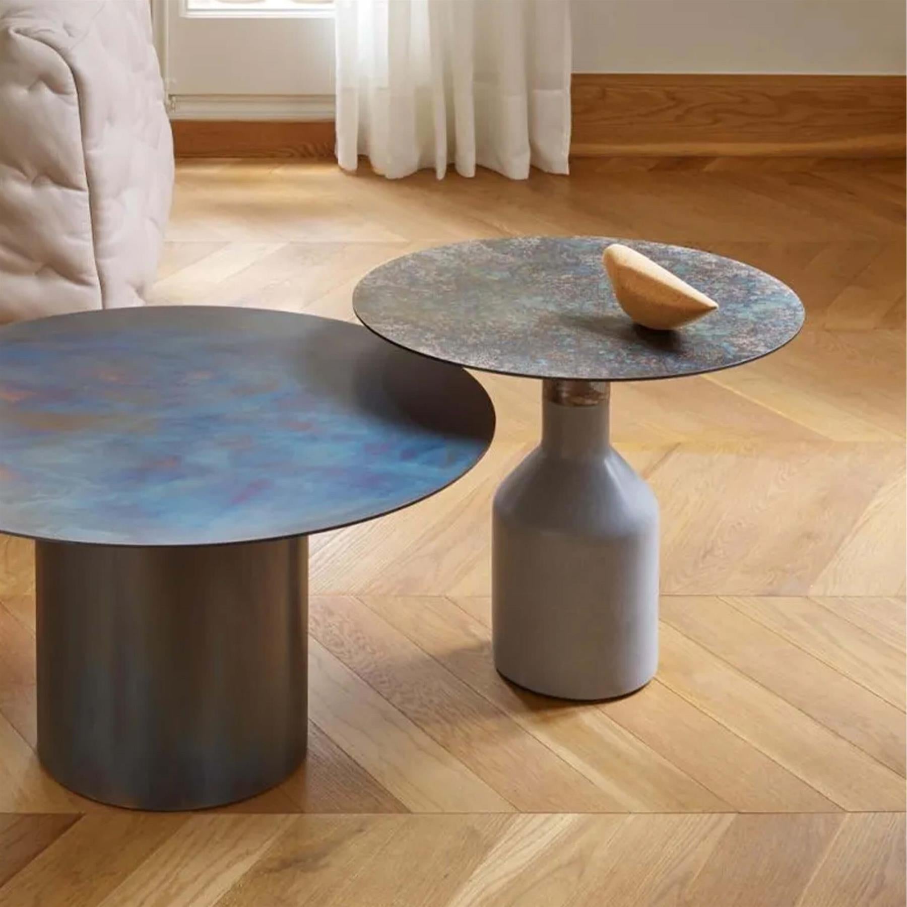 Ligne Roset Oxydation Side Table in Tuscan Stone