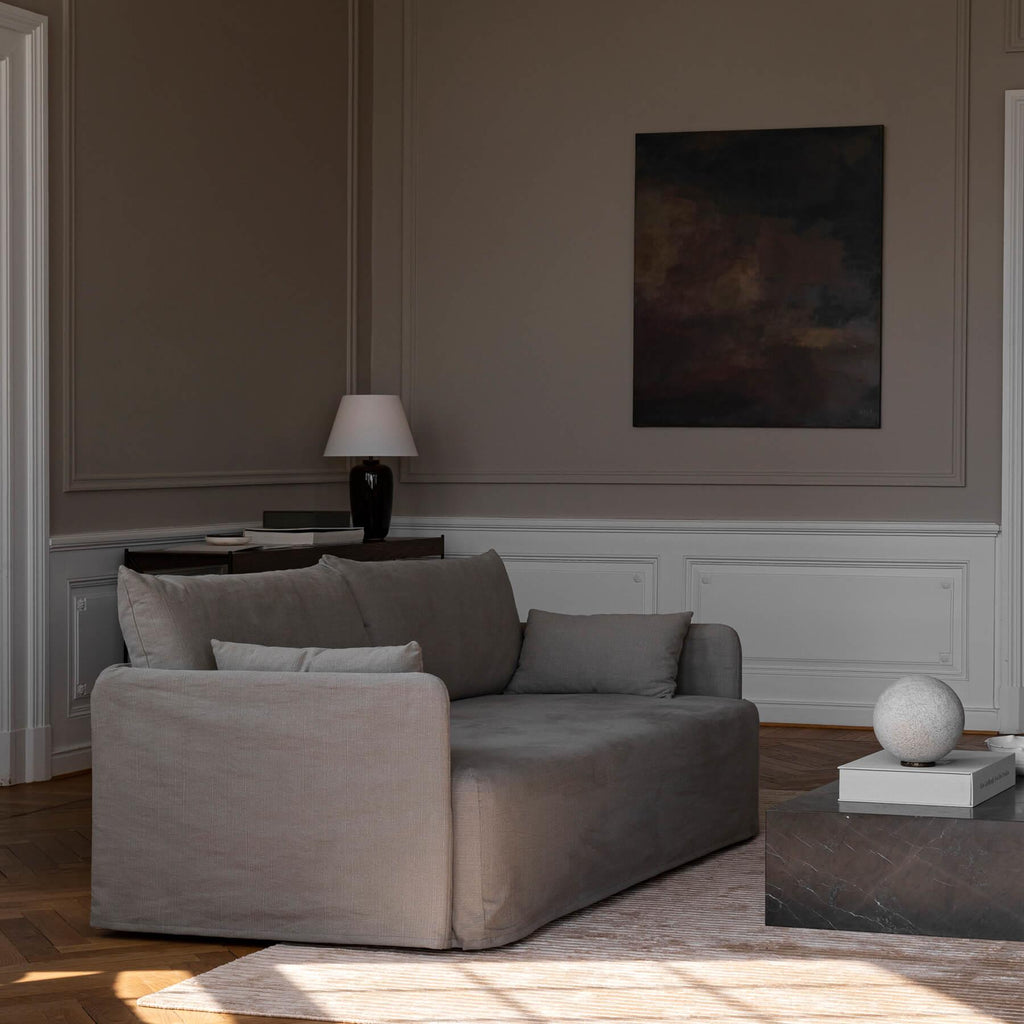 Audo Copenhagen Offset 3 Seater Loose Cover Sofa