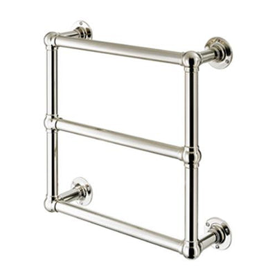 Outlet Stourton wall mounted towel rail with valves
