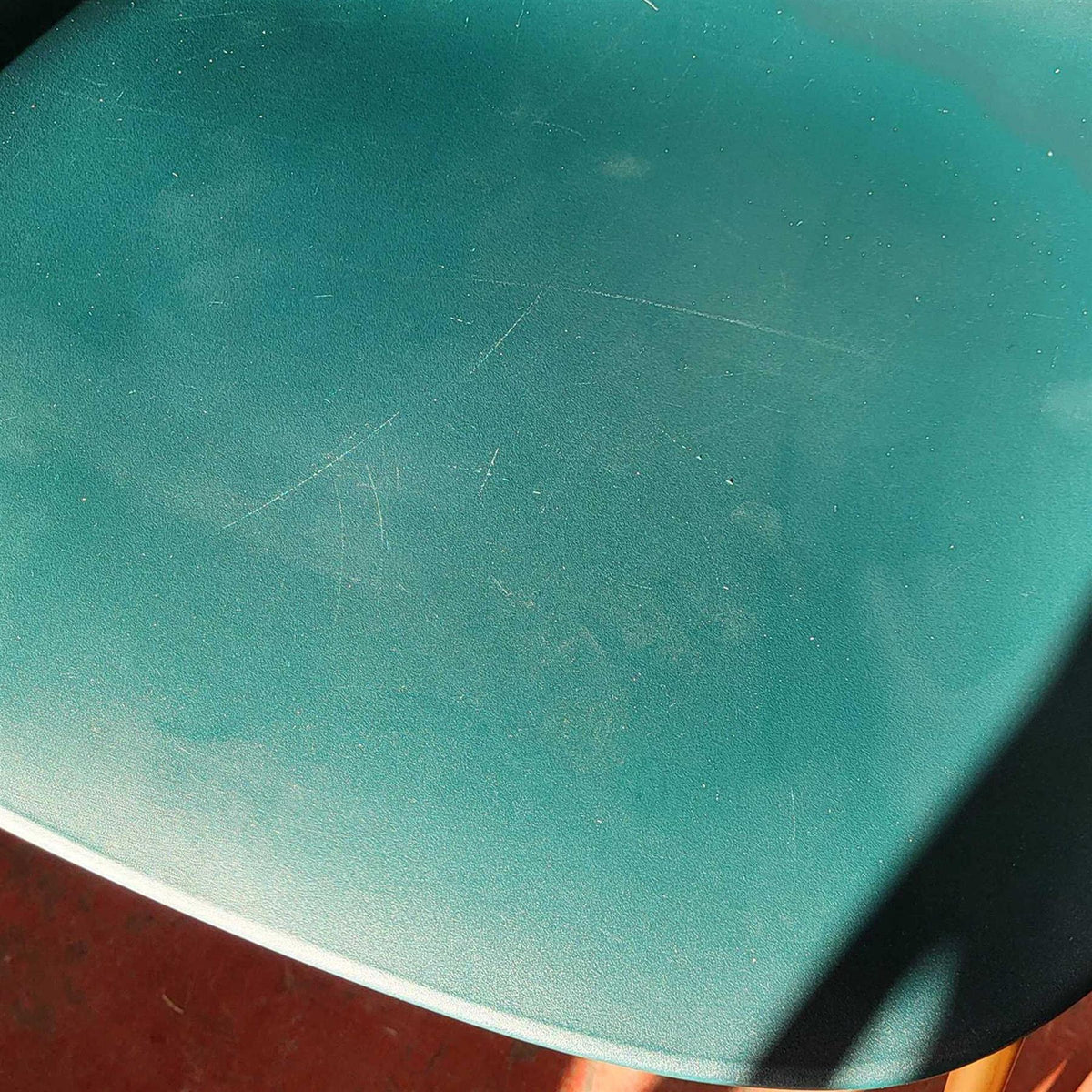 Ex-Display GUBI Beetle Dining Chair - Conic Base - Brass Base, Dark Green **STORE COLLECTION ONLY**