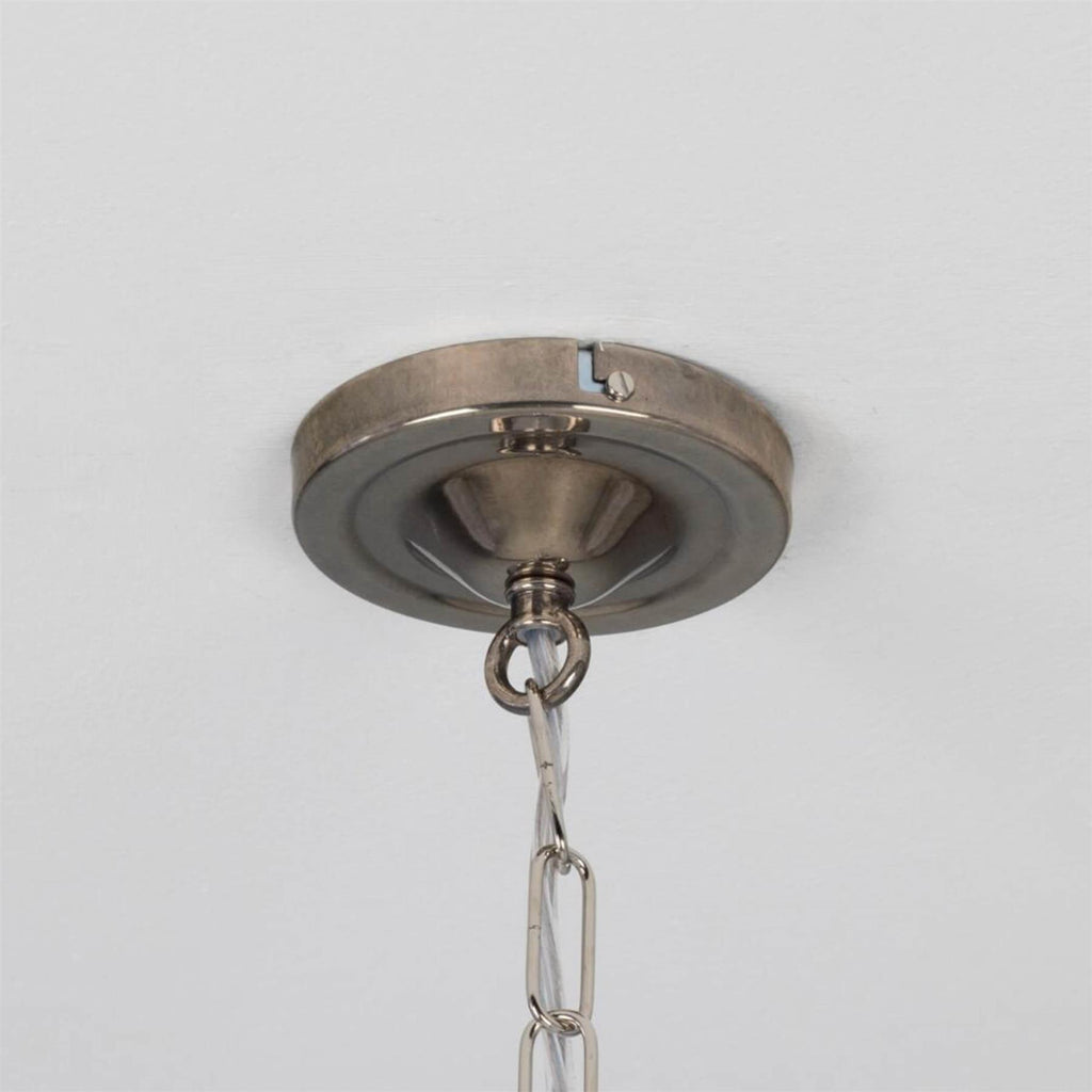 Mullan Lighting London Prismatic Railway Glass Pendant Light