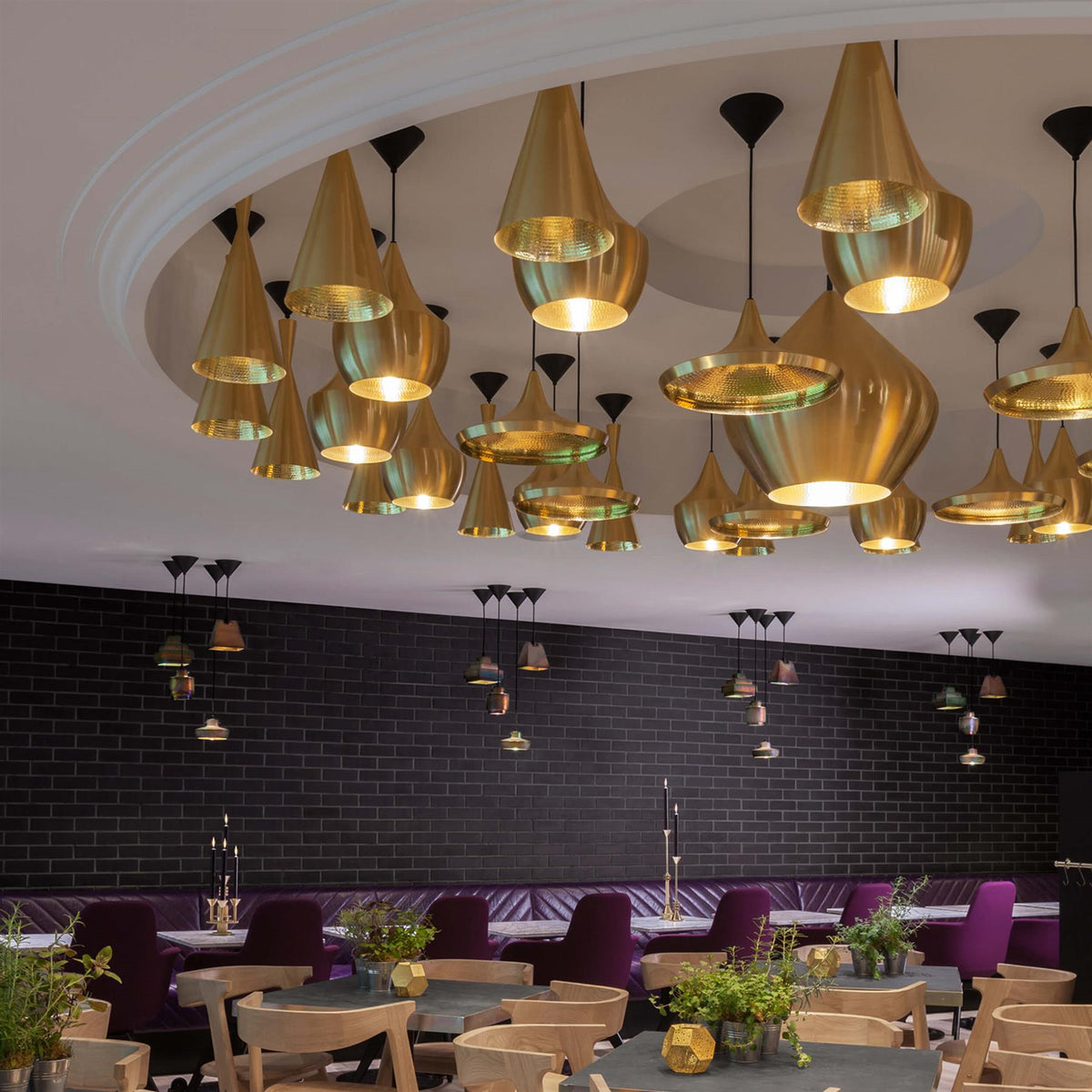 Tom Dixon Beat Wide LED Pendant Light
