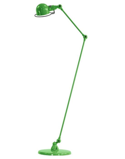 Ex-Display (Wimbledon Store) Jielde Signal Two Arm Floor Lamp - Apple green / Gloss