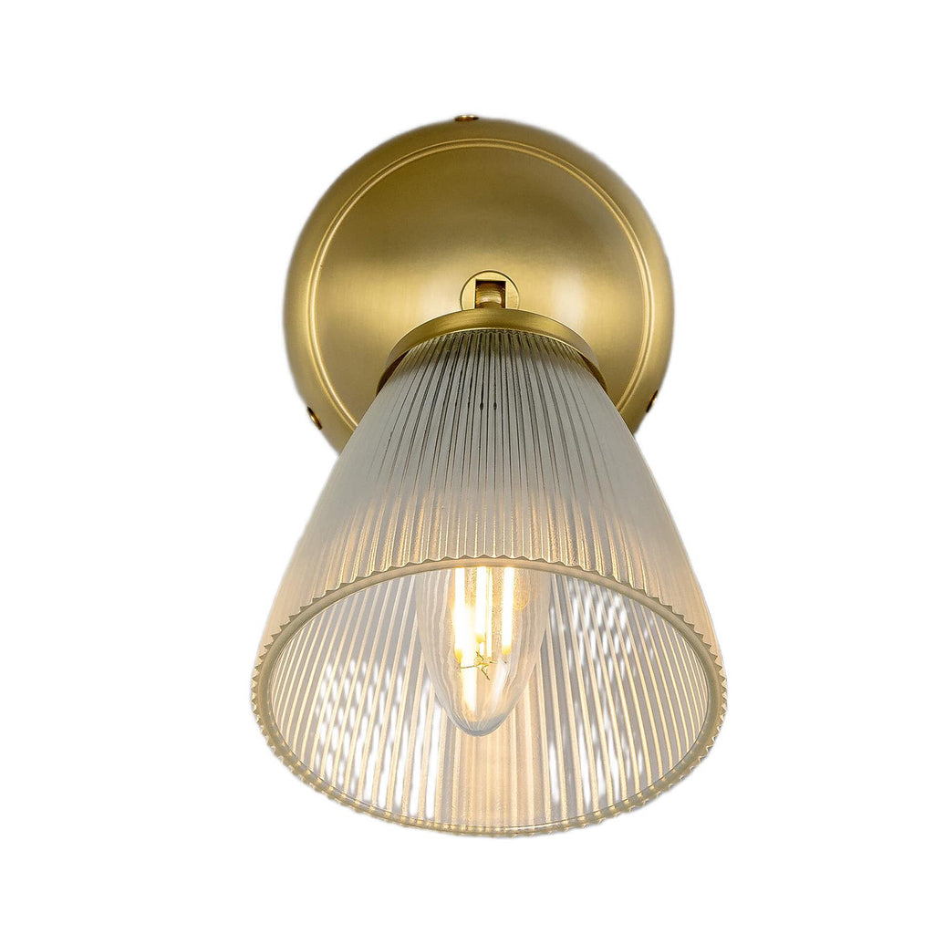 Mullan Lighting Gadar Art Deco Prismatic Wall Light
