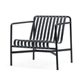 Outlet HAY Palissade Garden Furniture Lounge Chair - Low, Anthracite