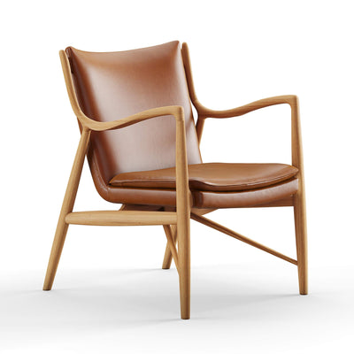 Finn Juhl The 45 Chair in Dark Oiled Oak