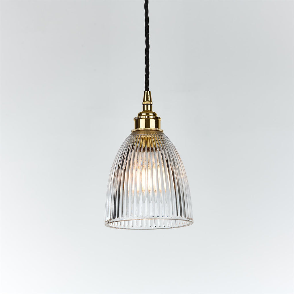 Old School Electric Elongated Prismatic Pendant Light