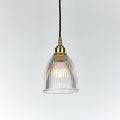 Old School Electric Elongated Prismatic Pendant Light