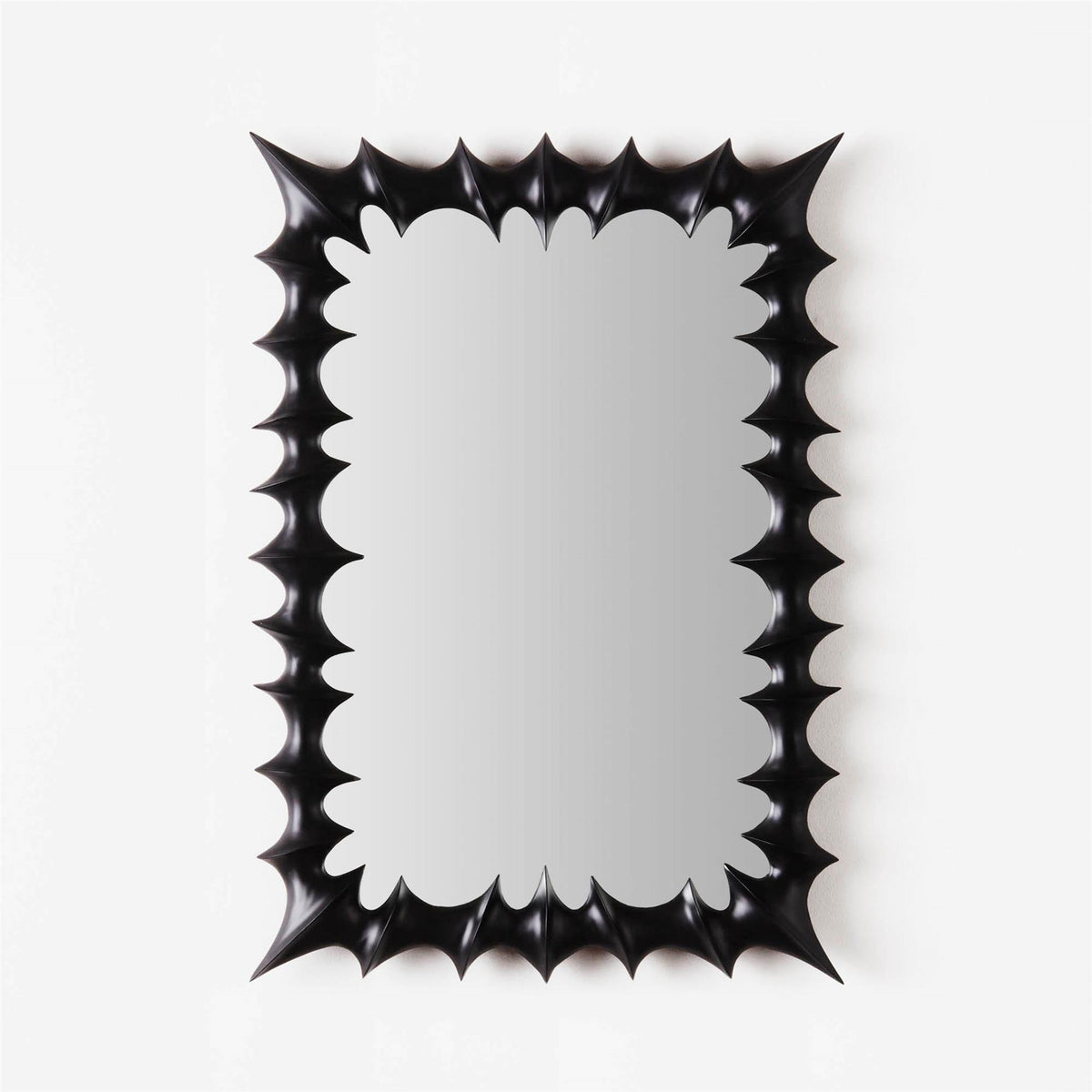 Dusty Deco Brutalist Mirror
