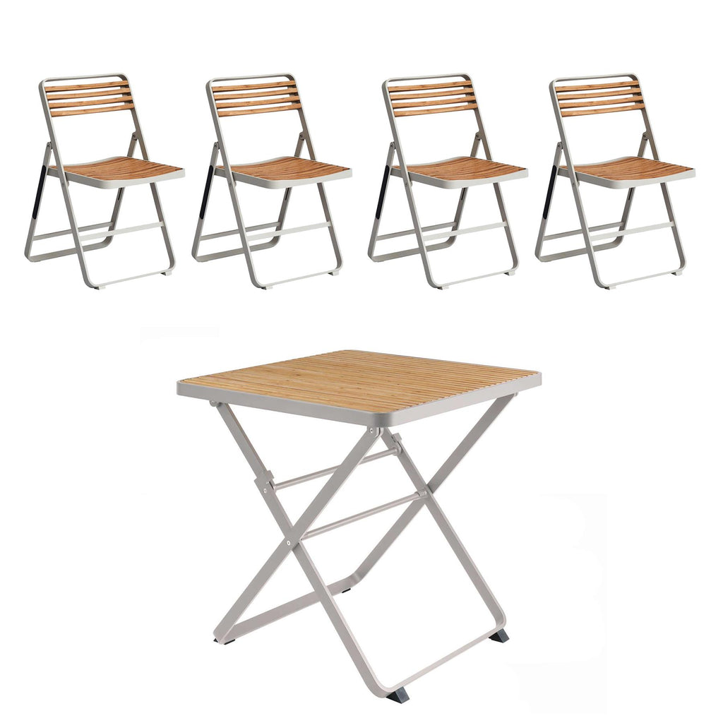 Mindo 121 Folding Outdoor Dining Set - Large