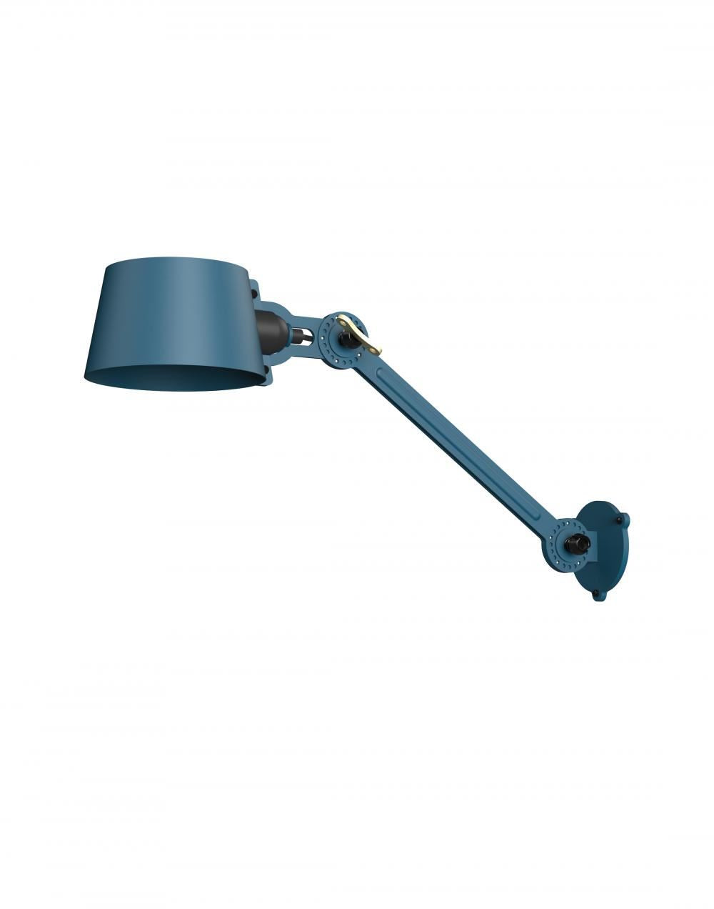 Outlet Bolt Wall Lamp - Side Fit - Thunder Blue, Hardwired for Cabling from Wall