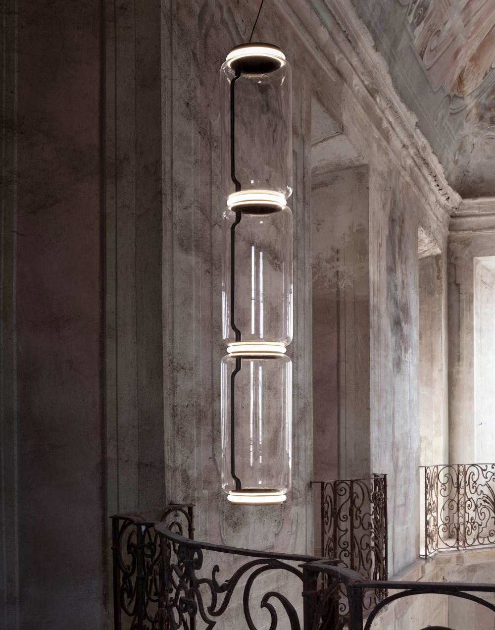 Flos Noctambule Pendant Light - High Cylinder
