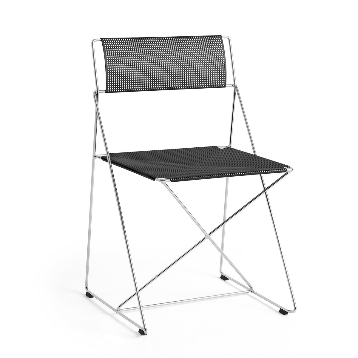 HAY X-Line Garden Chair - Chrome Based