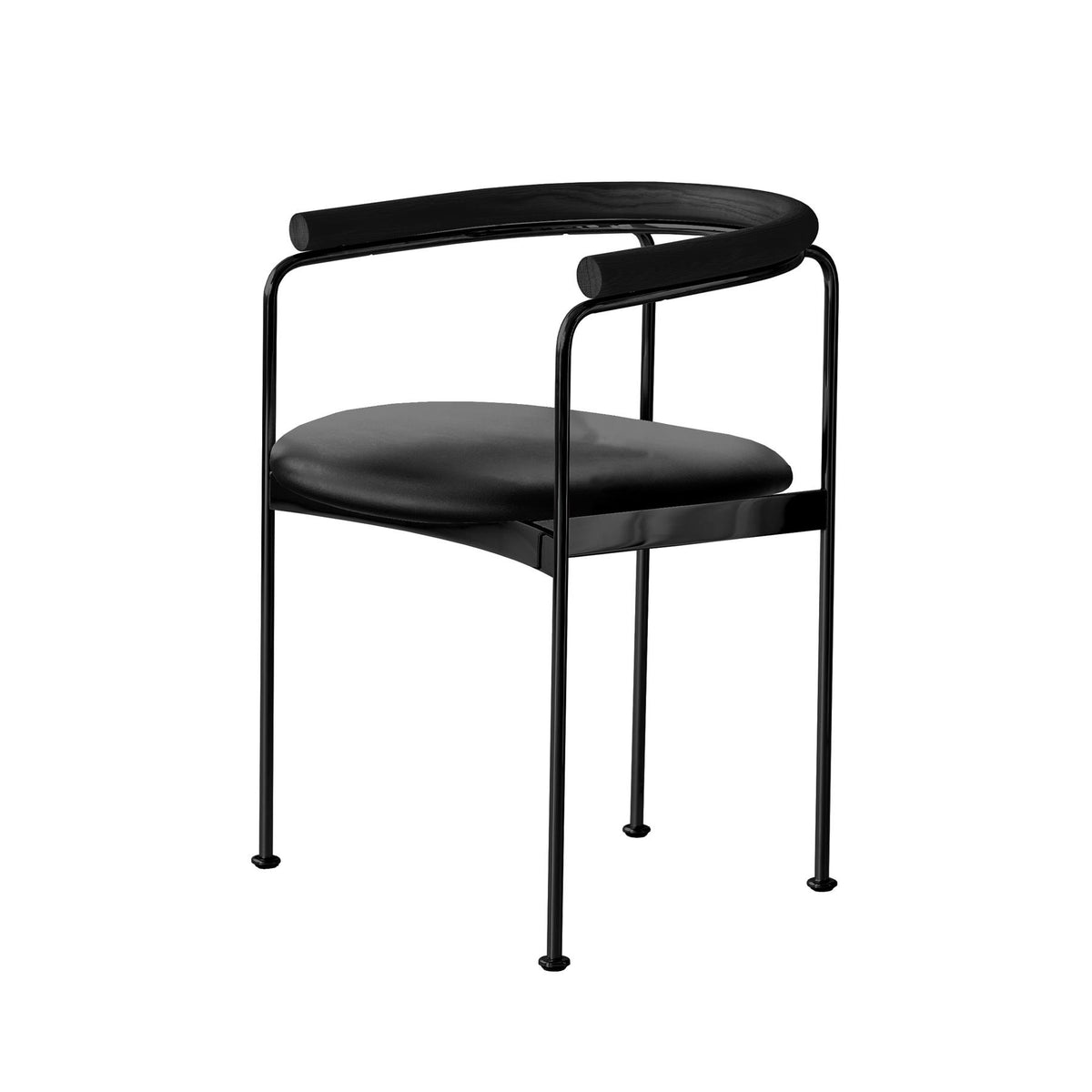 DK3 Baia Chair with Wooden Back