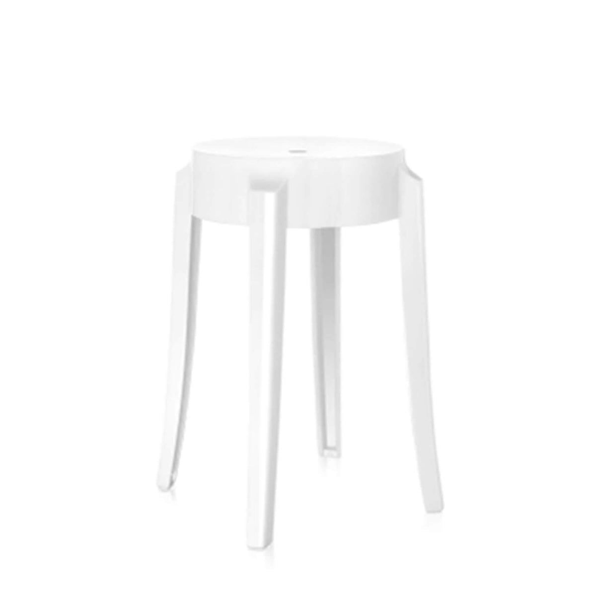 Kartell Charles Ghost Garden Stool