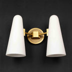 Jimmy Raiden Bianco Double Sconce Wall Light