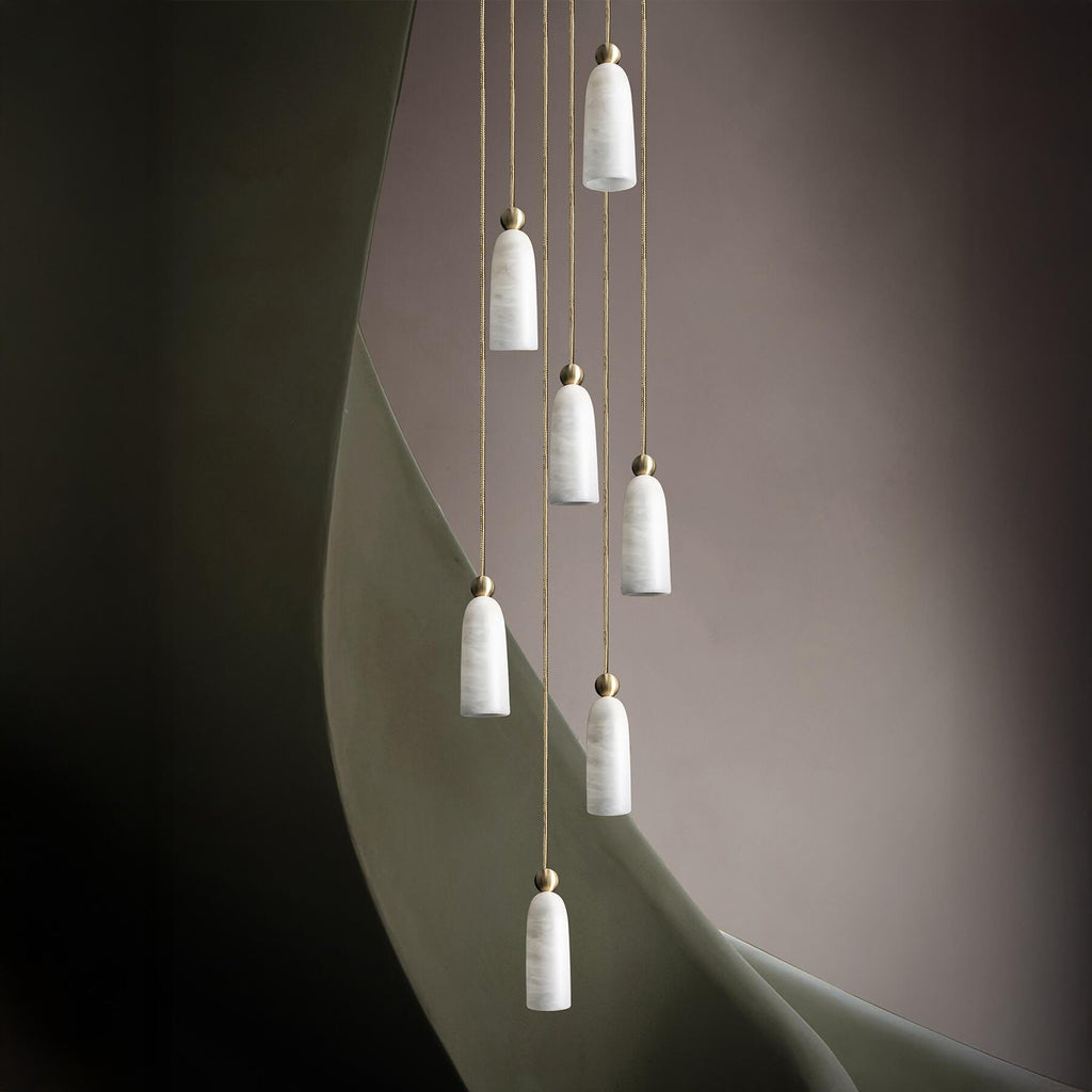 Marc Wood Figure Cluster Pendant Light