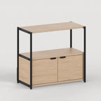 TIPTOE Unit Shelf Level 2 with Doors Shelf