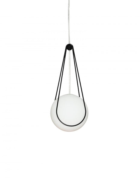 Outlet Design House Stockholm Luna & Kosmos Pendant - Small, Black Holder