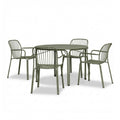 &Tradition Thorvald Round Garden Dining Set - Curated by Holloways of Ludlow