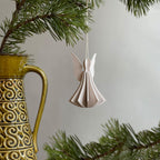 Lovi Wooden Angels Decoration - Height : 6.5cm, Set of 6