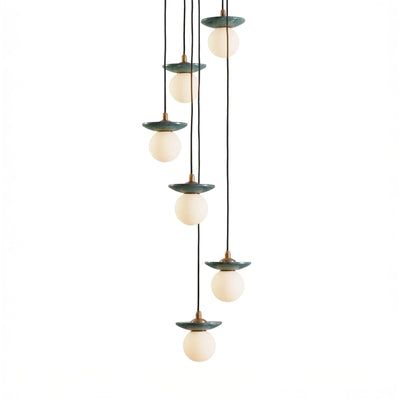 J. Adams Orbit Cluster Pendant Light