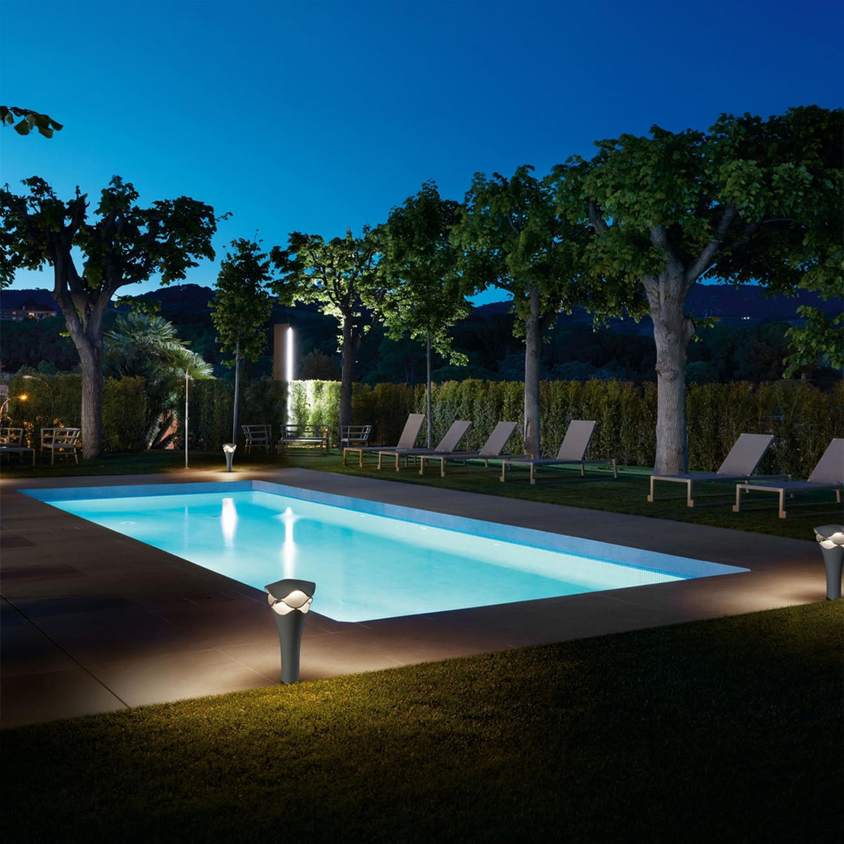 Bover Cornet B 27 Outdoor Bollard Light