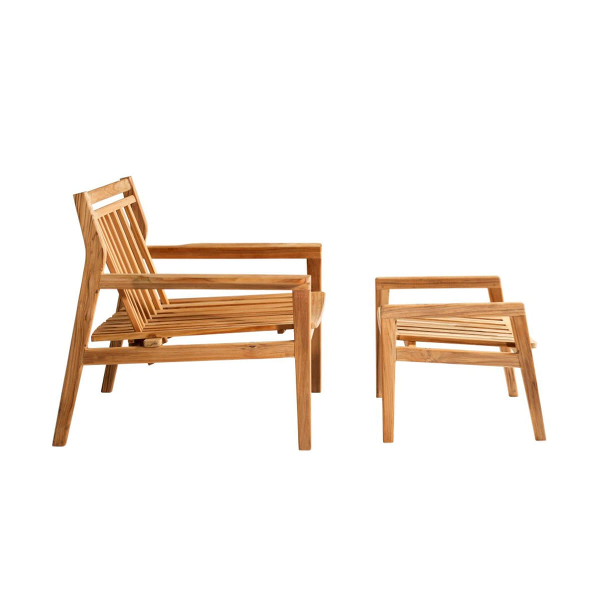 FDB Mobler M7 Sammen Garden Footstool