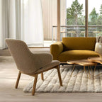 SWEDESE Amstelle Easy Chair - Wood Legs