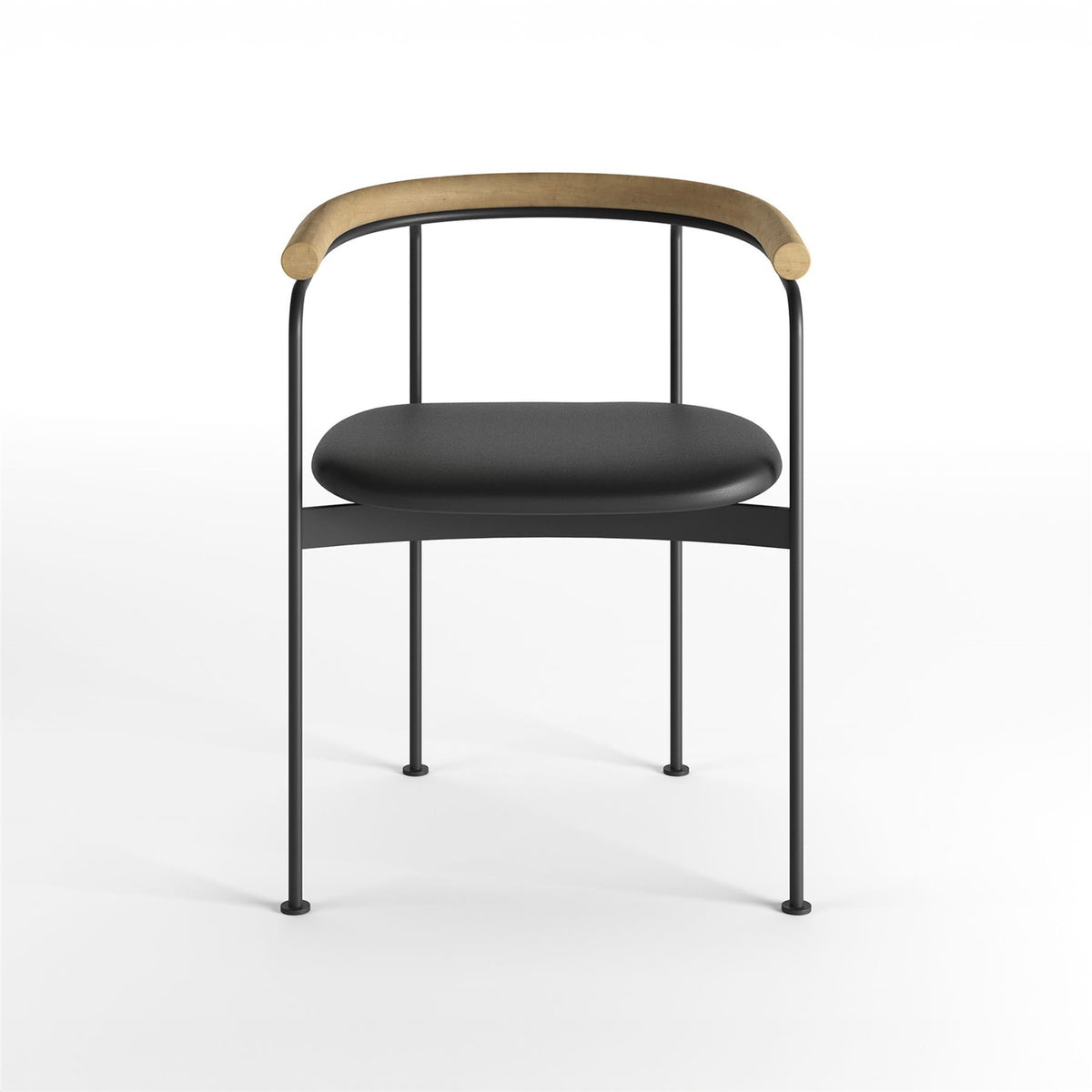 DK3 Baia Chair with Wooden Back