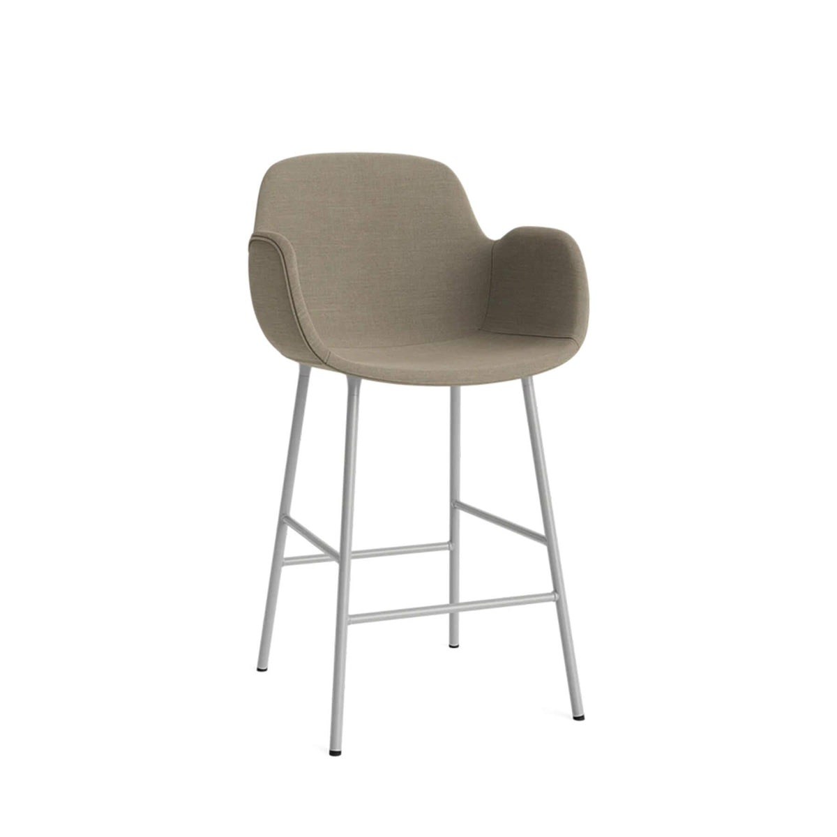 Normann Copenhagen Form Bar Armchair, Metal Legs