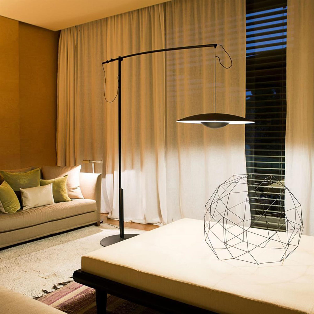 Marset Ginger Over-Reach Floor Light