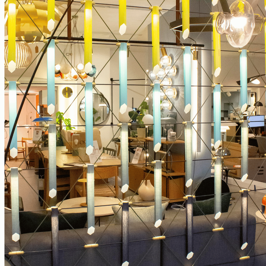 Ex-Display Designheure Mozaik room divider light fitting