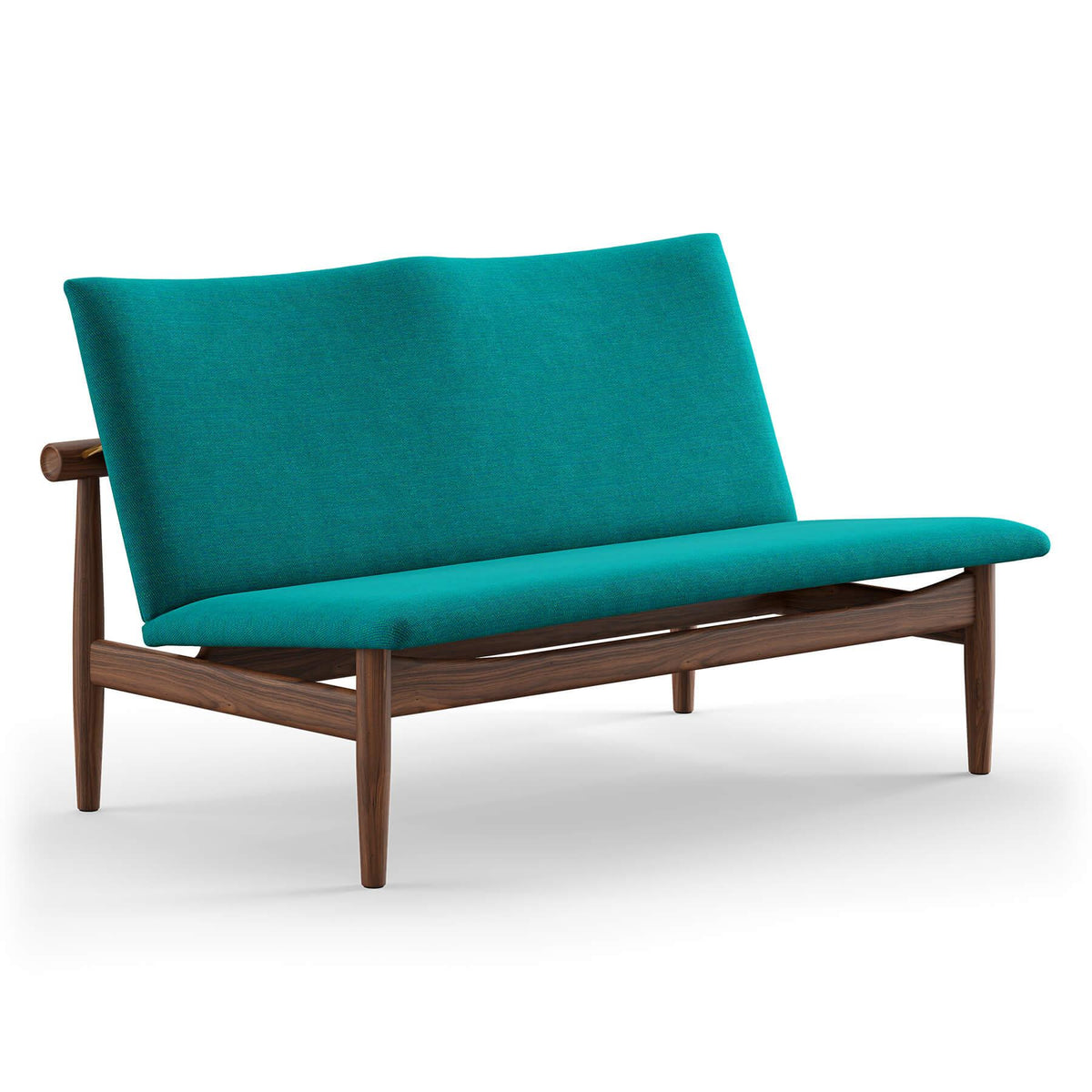 Finn Juhl The Japan 2 Seater Sofa in Walnut