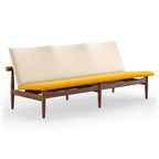 Finn Juhl The Japan 3 Seater Sofa in Walnut
