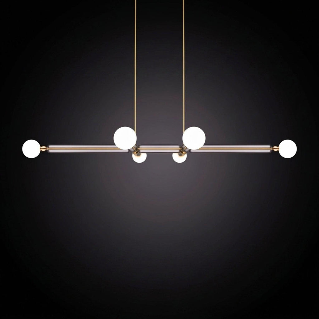 Marc Wood Case Linear Pendant Light