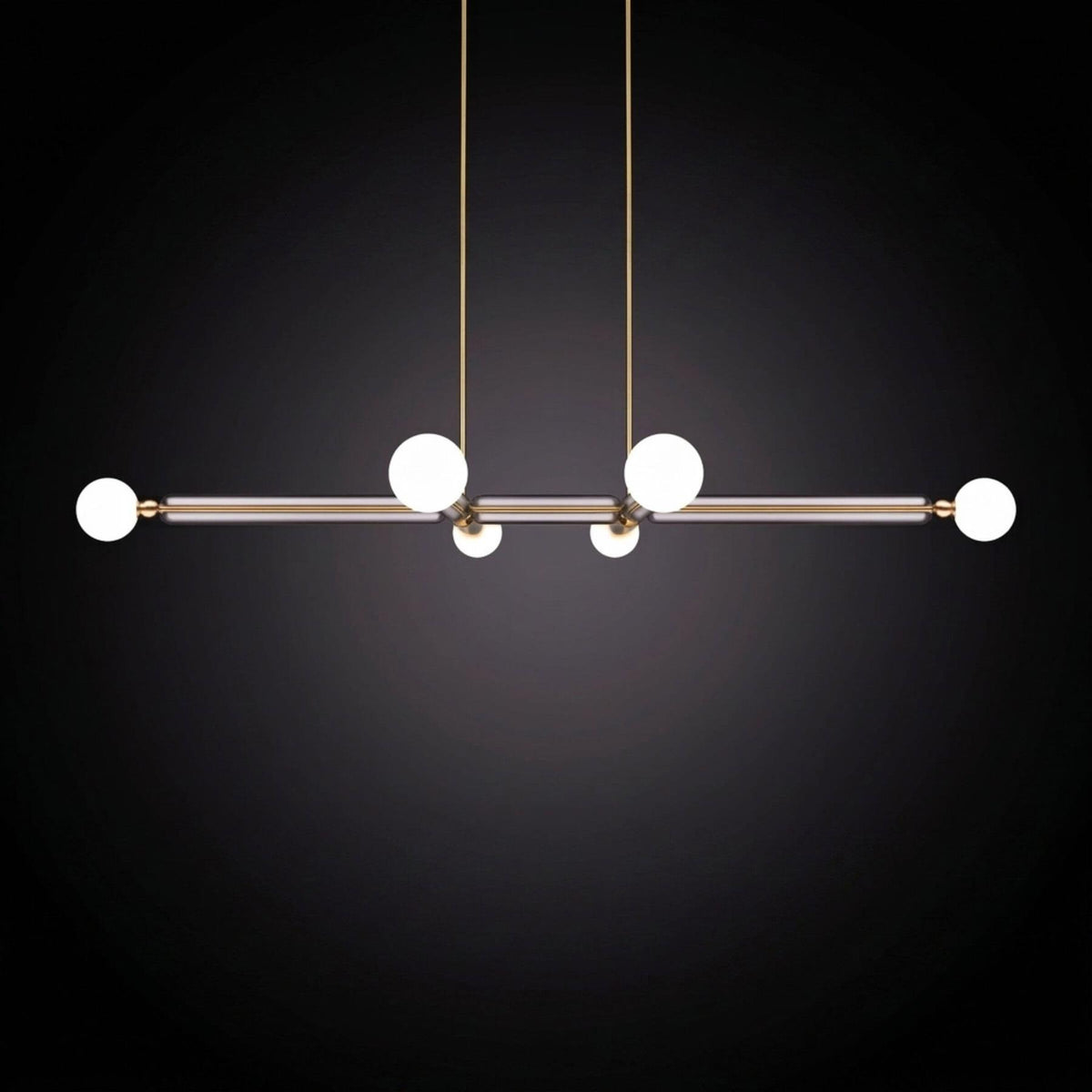Marc Wood Case Linear Pendant Light