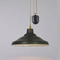 Davey Rise & fall School Pendant Light